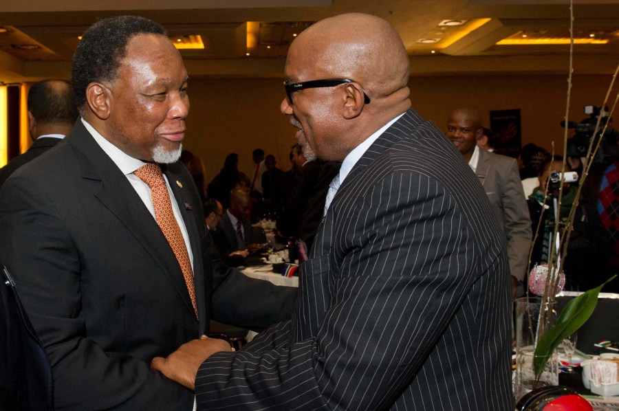 Kgalema Motlanthe and Sipho Mabuse