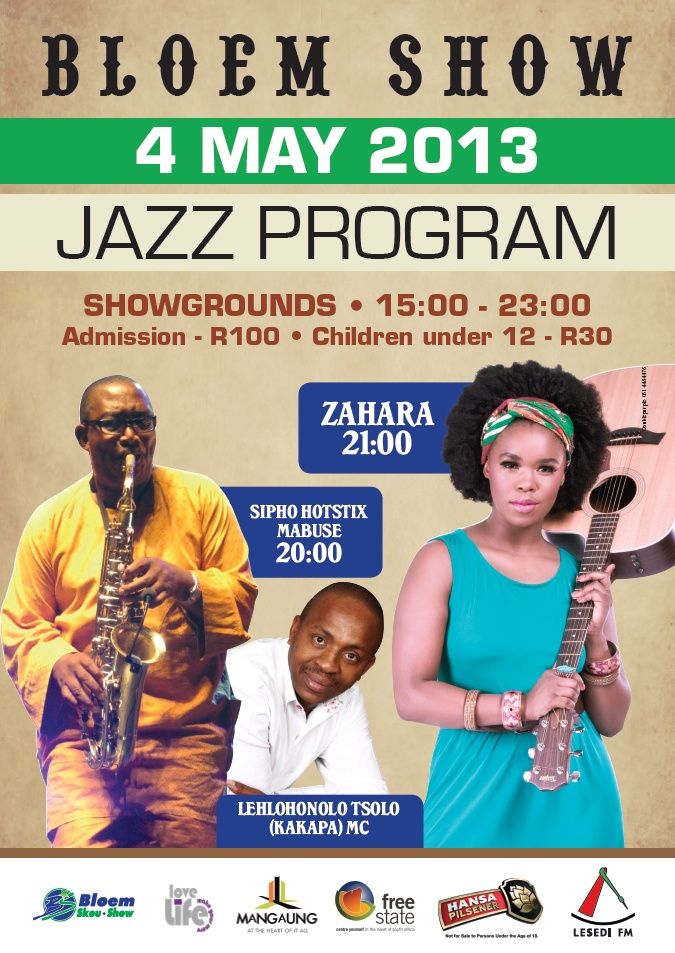 Bloem Show 4 May 2013
