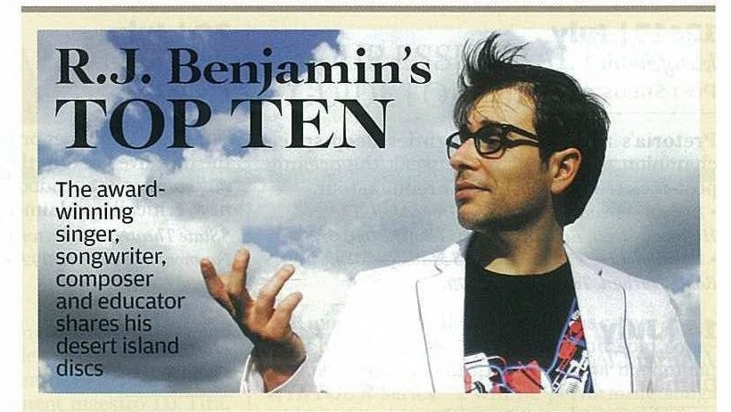 Rolling Stone Top 10 R J Benjamin one of the key speakers at Music ...