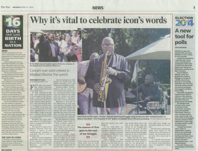 Why it's vital to celebrate icon's words