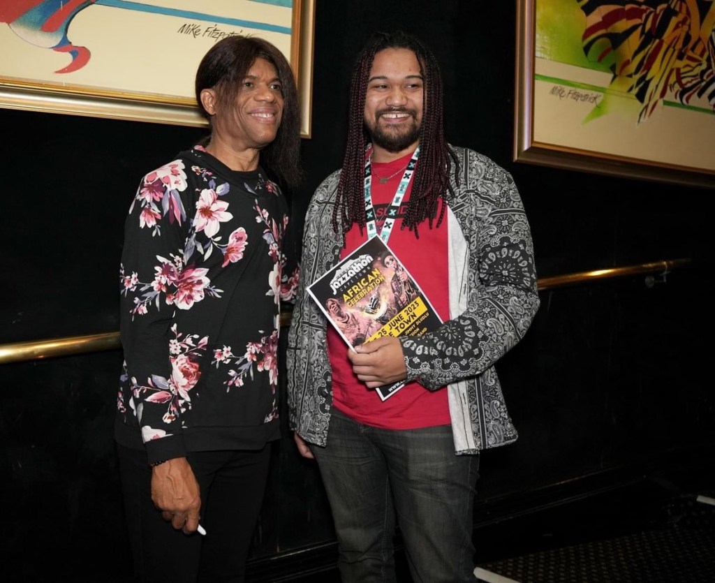 Stanley Jordan (left), Dylan Red (right)