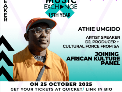 Athi Umgido to Speak on African Kulture Panel at Music Exchange #MEX25