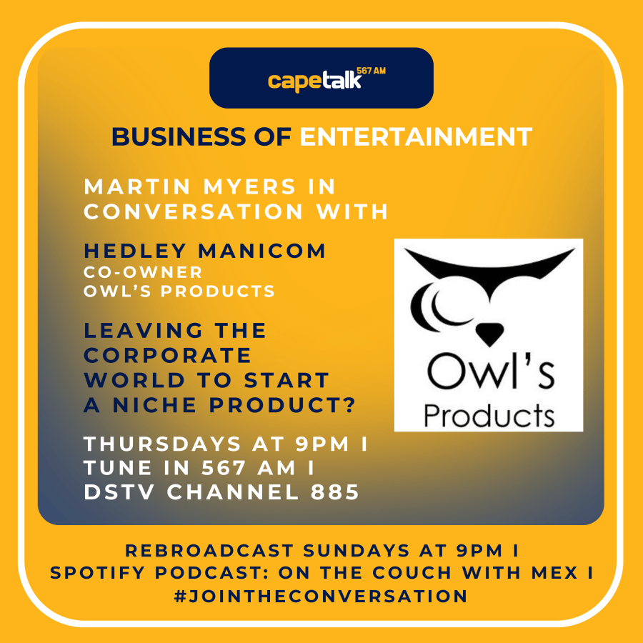 Hedley Manicom Journey of Change, Creativity and Purpose on Business of Entertainment